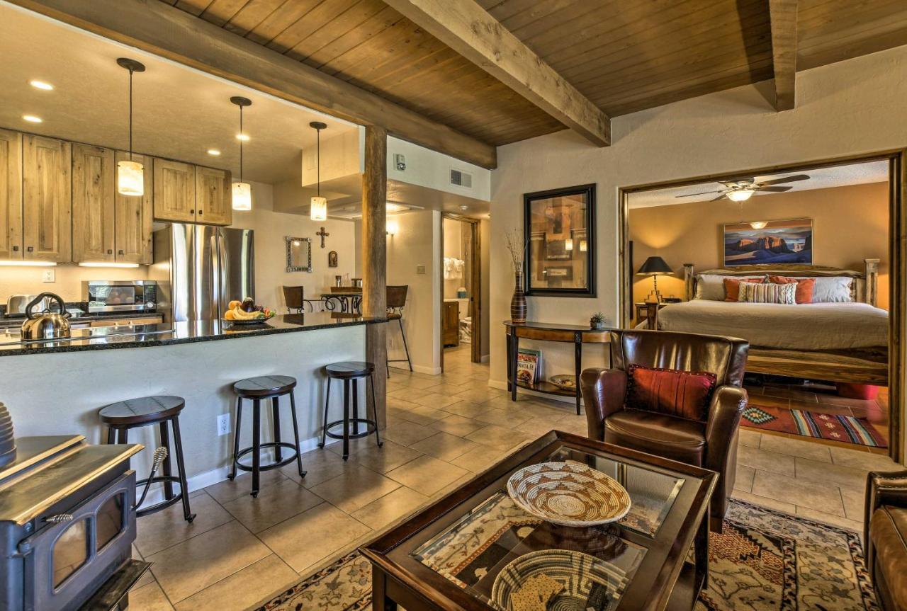 Апартаменты Adobe-Style Abode With Amenities - Walk To Plaza! Санта-Фе Экстерьер фото